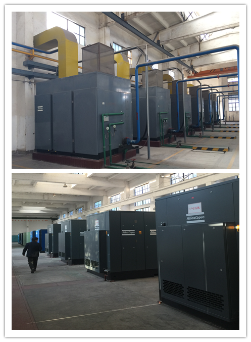 某大型化工企业进口空压机现场回访