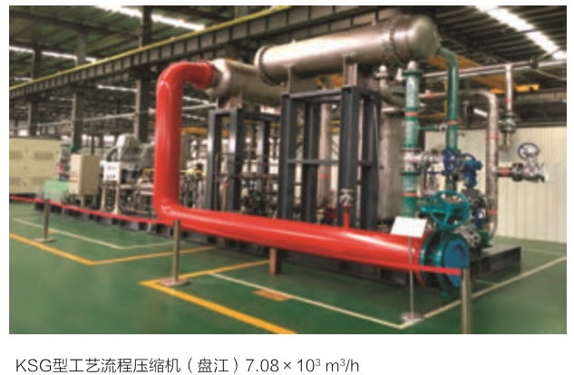 KSG型工艺流程压缩机（盘江）